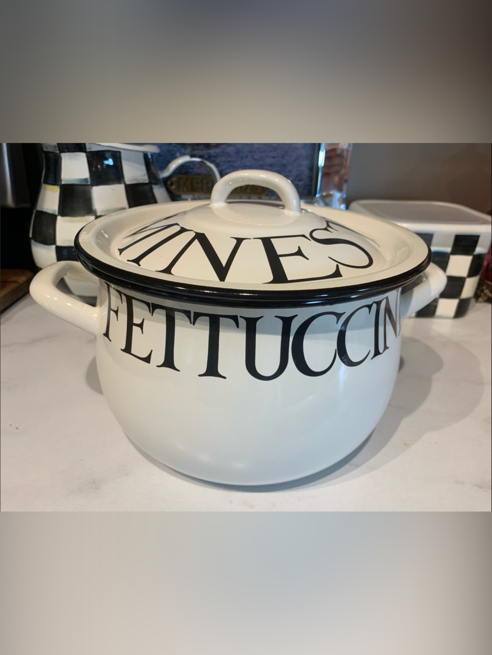 NEW Emma Bridgewater Black Toast Enamel Casserole Cooking Pot